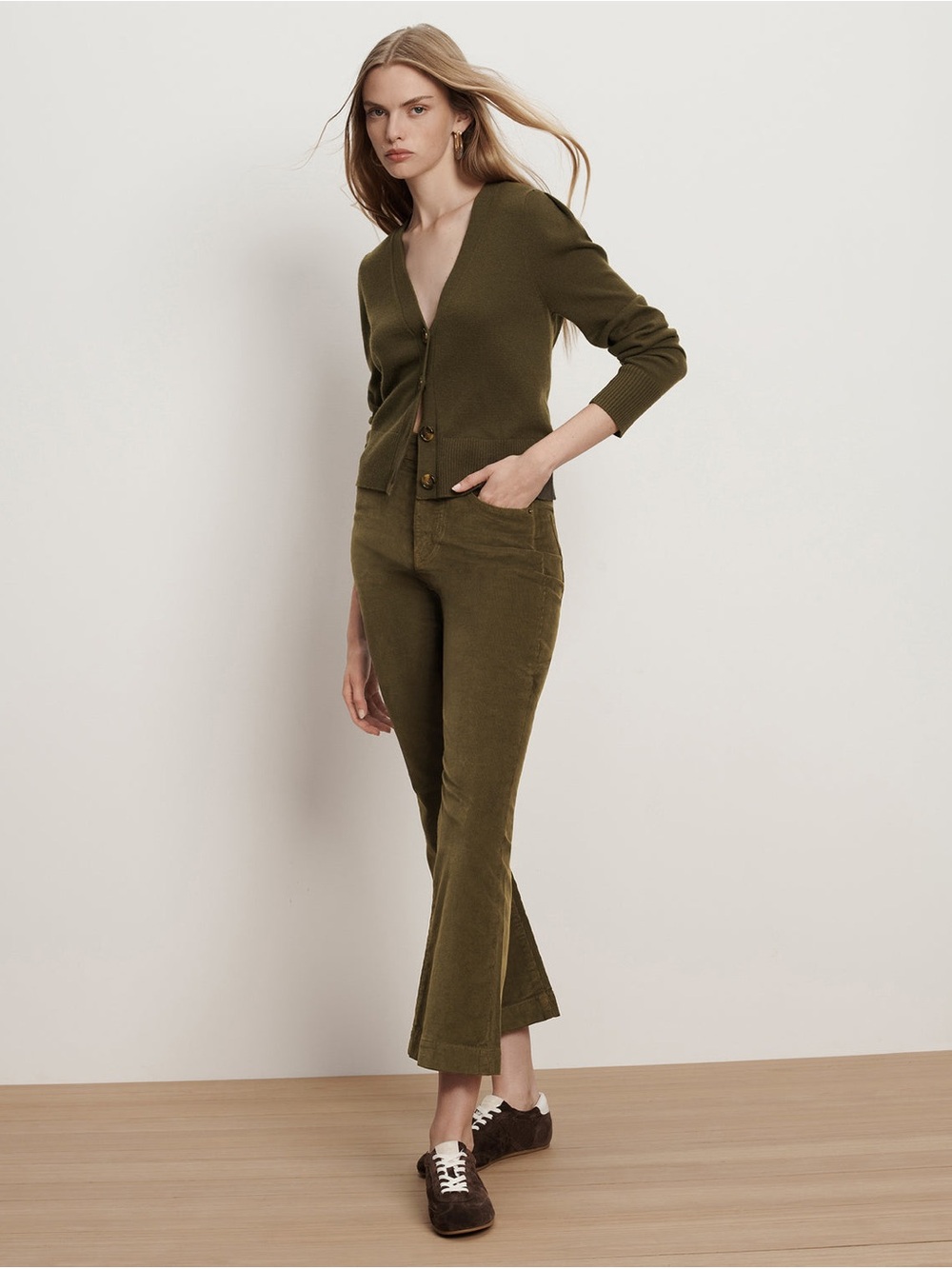 Veronica Beard Carson Corduroy Pants